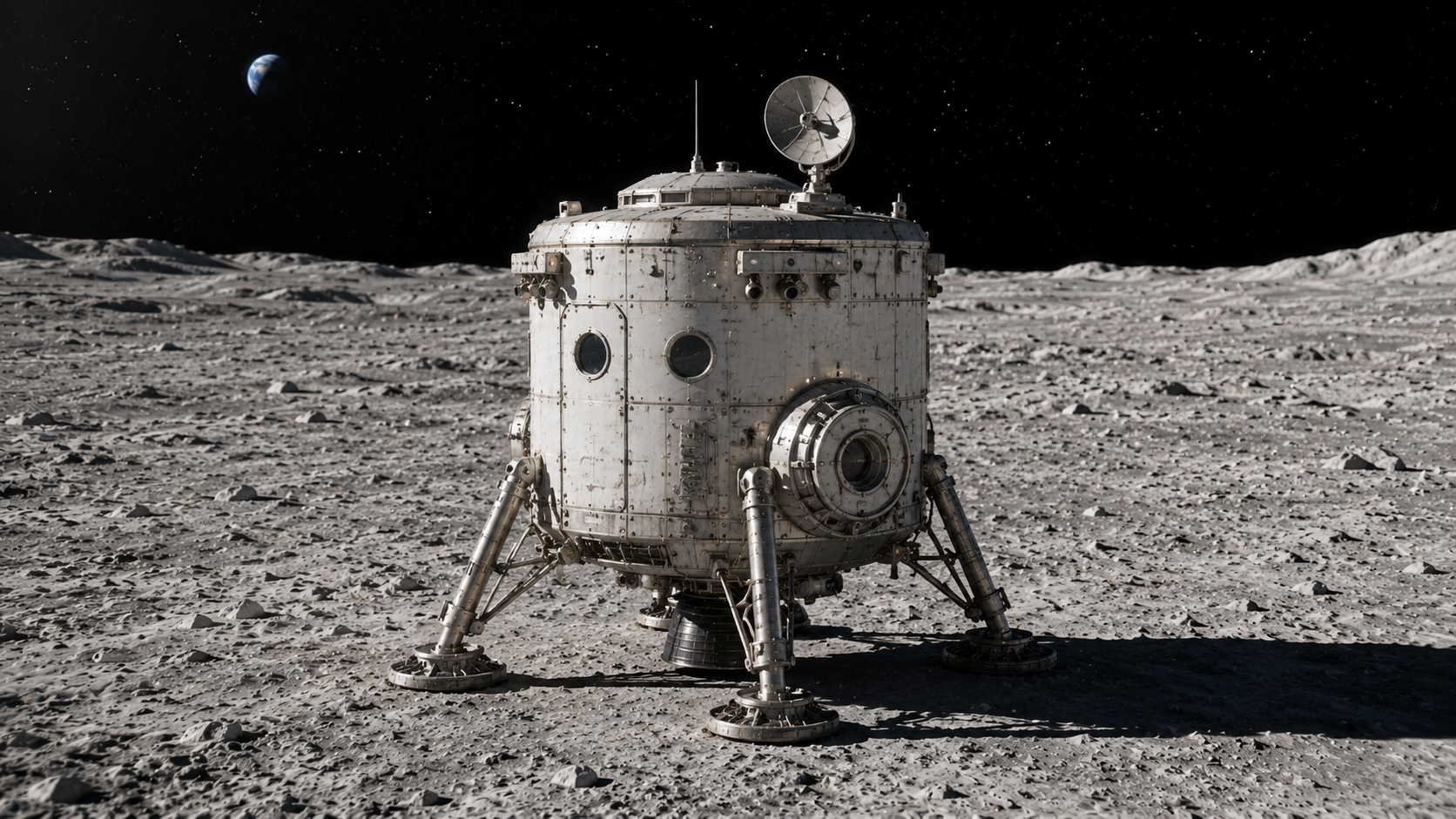 Luna–Aegis Shuttle Exterior View