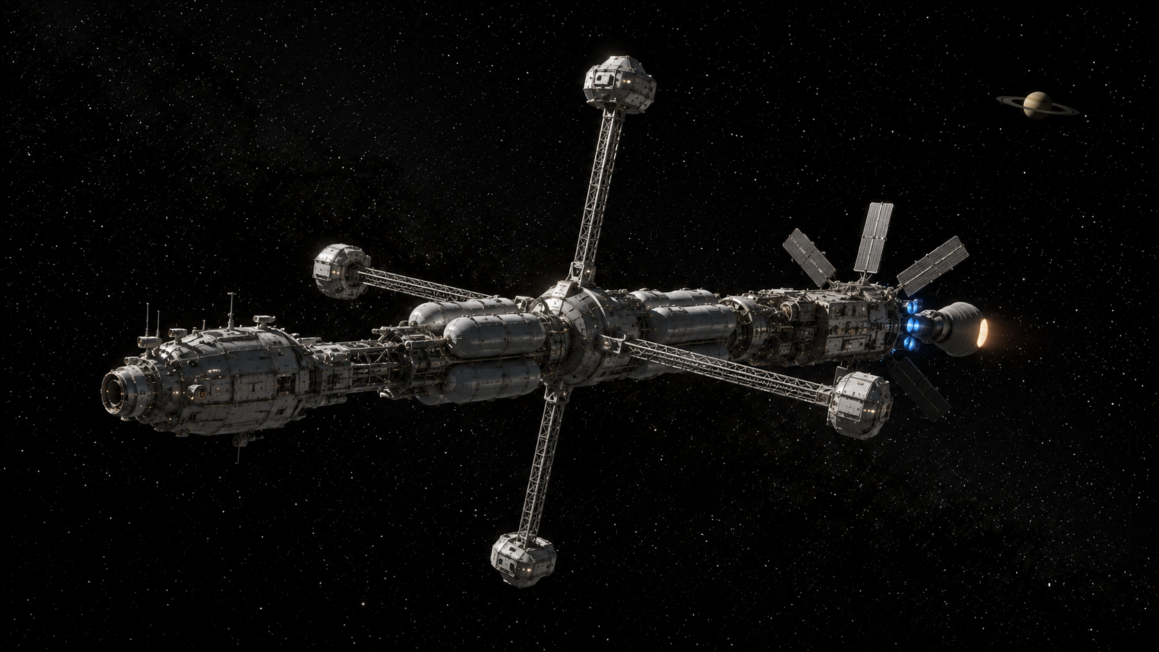 Deep Space Exploration Ship Concept